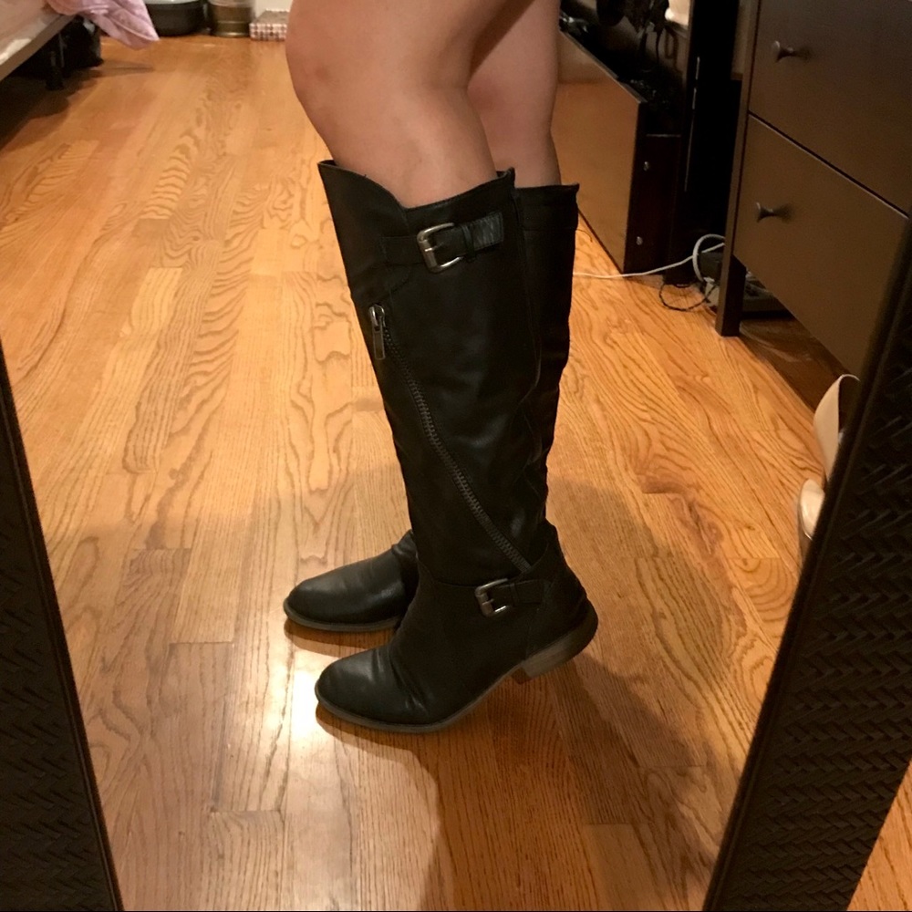 Black Cathy Jean Boots